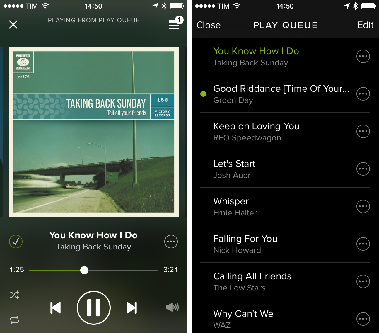 Shuffle Playist On Spotify App Android